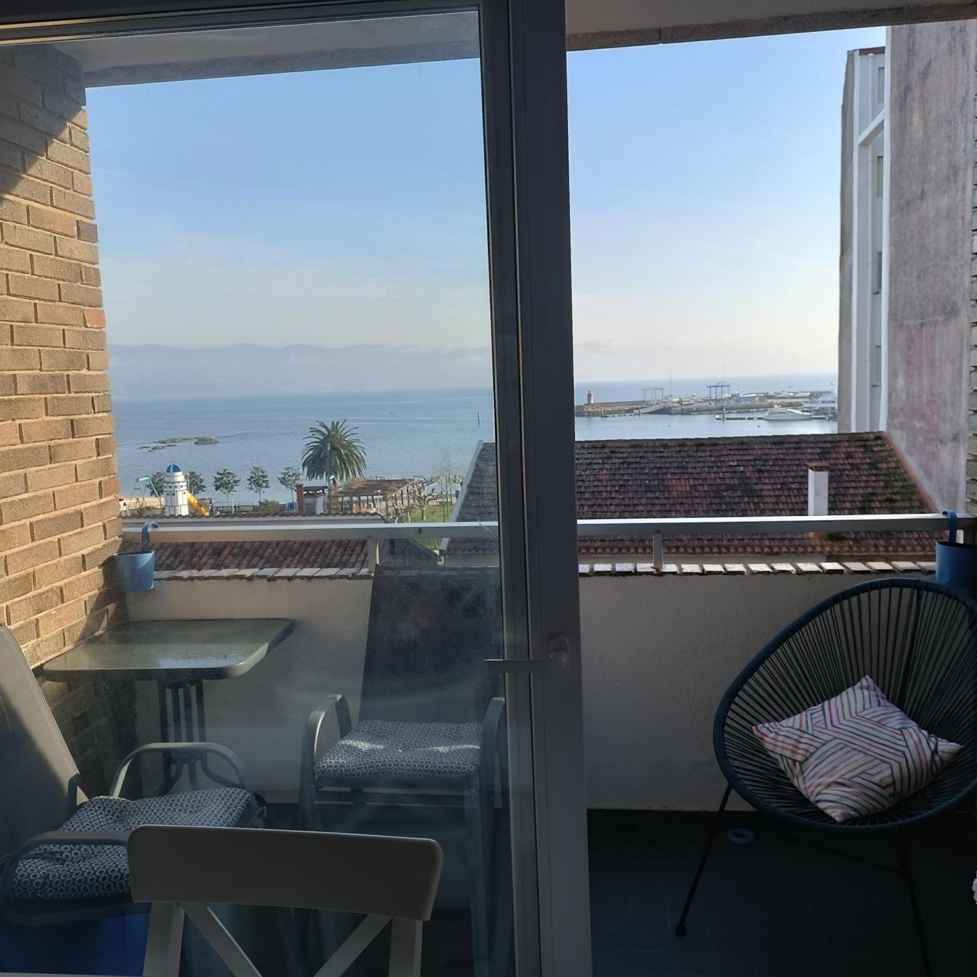 Appartamento Vista Faro, Playa Panadeira Sanxenxo Esterno foto