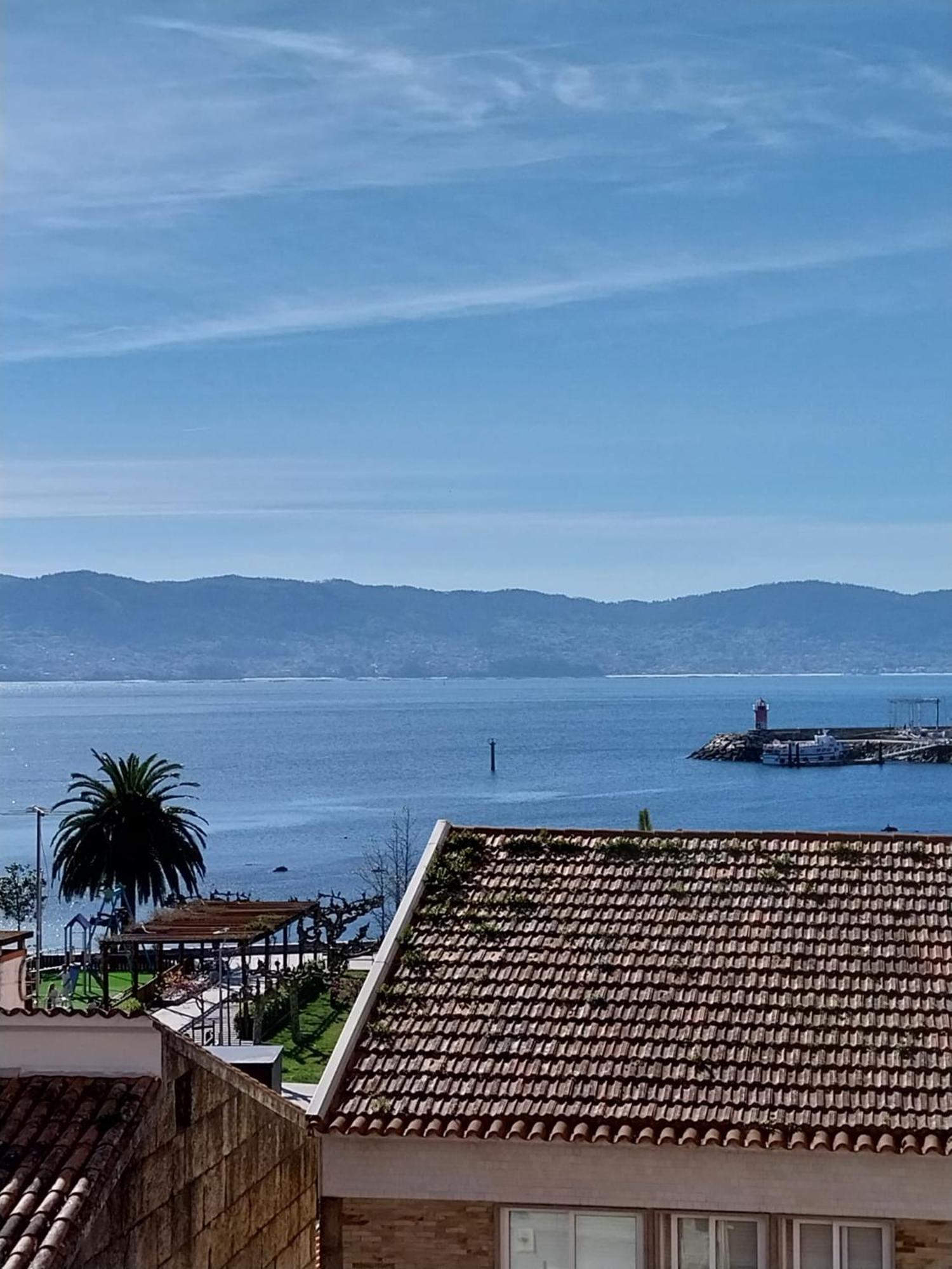 Appartamento Vista Faro, Playa Panadeira Sanxenxo Esterno foto